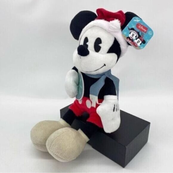 Disney Mickey Mouse Holiday Plush New - Picture 2 of 9